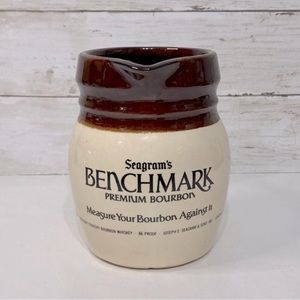 VTG Seagrams Benchmark Bourbon Pitcher